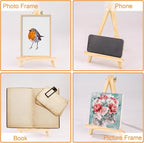 ESRICH 4 PCS 9 Inch Wood Easels, Easel Stand - Image 2