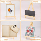 ESRICH 4 PCS 9 Inch Wood Easels, Easel Stand - Image 2