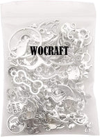 100g Craft Supplies Antique Silver Animals Cat Dog Pet Charms Pendants - Image 5