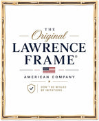 Lawrence Frames Bamboo Design Metal Frame, Matted 5x7 - Image 2