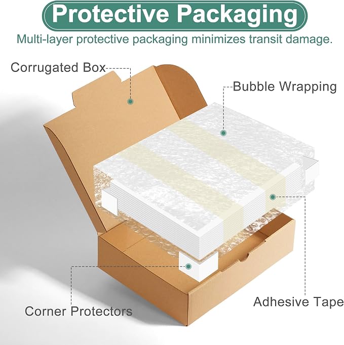 MYFAMIREA 12 Pack White Foam Board 24" x 36", 3/16" Thick Board Poster - Image 7