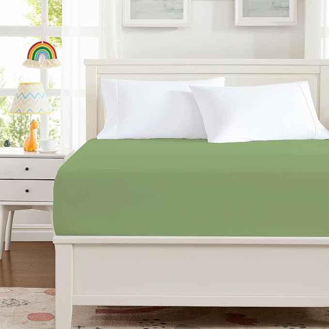 Hotella 100% Microfiber Twin Size Fitted Sheet Only, Ultra Soft Hotel Quality - Image 4