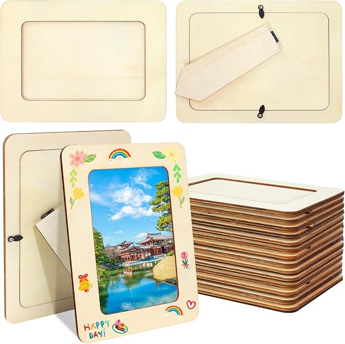 VOKOY 25 Pack Wooden Picture Frames by VOKOY