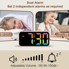 Topski Loud Alarm Clocks for Bedrooms Heavy Sleepers, Digital Clock - Image 5