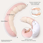 Peallow – Long Round Body Pillow - Image 3