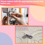 3Pcs Free Motion Quilting Templates - Image 6