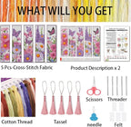 VIGEGU 5 Pack Cross Stitch Kits - Image 2