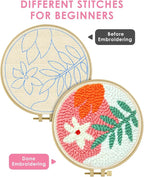 TINDTOP Punch Needle Kits, Punch Embroidery Kits - Image 3