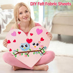 Moukeren 120 Pcs 9.8 x 9.8 Inch Felt Sheets Bulk - Image 7