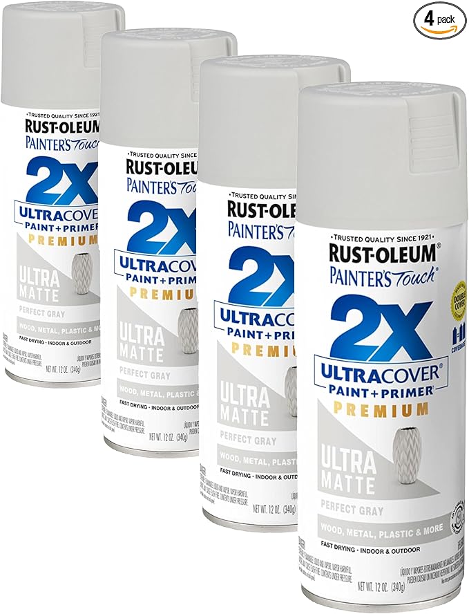 Rust-Oleum 331184 Painter's Touch 2X Ultra Cover Spray Paint, 12 oz, Ultra by Rust-Oleum