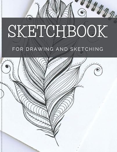 Sketchbook For Drawing And Sketching: 100 Blank Pages, Artist Sketch Pad by Unknown