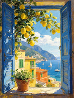 MBNTJHT Lemon Tree Counted Cross Stitch Kits by MBNTJHT