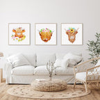 Louise Maelys 3 Sets Highland Cow Embroidery Kits - Image 7