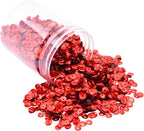 Mandala Crafts 6mm Cup Round Holographic Red Sequins by MandalaCrafts