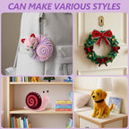 Cwczhi 1500 PCS Pipe Cleaners, 50 Colors Creative Chenille Stems Craft | Fuzzy - Image 7