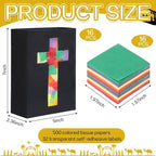 Resurhang 16 Set 2026 VBS Cross Lantern Craft Kit DIY Illumination Theme Faux - Image 2