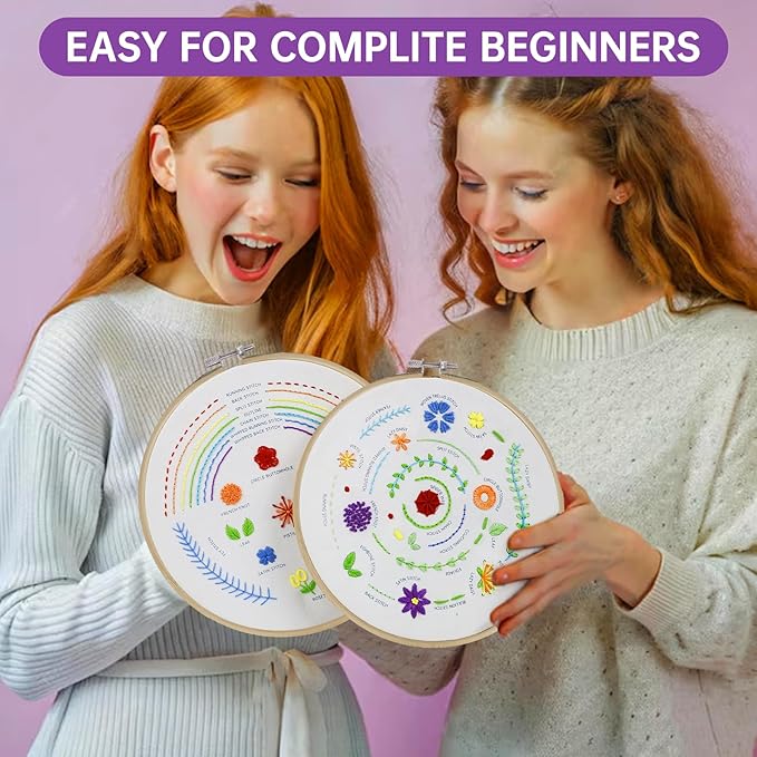 CYANFOUR 5 Stage Starter Embroidery Kit - Image 5