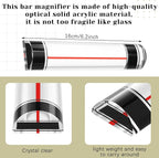 Chunful 2 Pcs Magnifying Ruler - Image 2