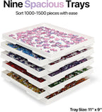 Playboda 9-Pack Puzzle Sorting Trays - Image 3