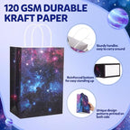 Gaillty 24 Pcs Galaxy Party Favor Bags Starry Sky Goodie Gift Bags - Image 3