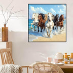 Horse Diamond Art Kits for Adults, 5D Animal Diamond Painting 14x14in | 5D - Image 2