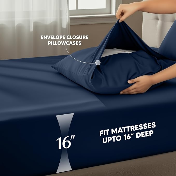 Utopia Bedding Twin Sheet Set – 3 Piece Bed Sheets - Image 4