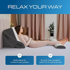 Kolbs 4pcs Orthopedic Bed Wedge Pillow Set - Image 8