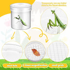 STOBOK Insect Observation Cup 2.75 Inch Transparent Bug Viewer Jar - Image 2