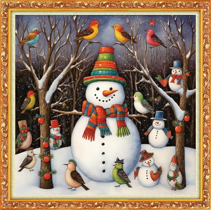 Joyhoor Cross Stitch Kits for Beginners Stamped Cross-Stitch Supplies by JoyhoorCrossStitchKits