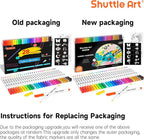 Shuttle Art 28 Colors Fabric Markers, Permanent Markers - Image 8