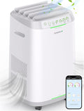 Nuwave OxyPure ZERO Air Purifier with Washable and Reusable Bio Guard Tech Air Filter, Large Room Up to 2002 Ft², Air Quality Monitor, 0.1 Microns, 100% Capture Irritants like Smoke, Dust, Pollen