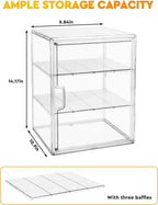 MEI NIAN Pastry Display Case, Bread Box - Image 3