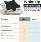Cervical Neck Pillow for Sleeping – Cooling Memory Foam Cervical Pillow for - Image 7