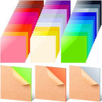 Suzile 60 Pcs Colored Acrylic Sheets 1/8 Inch Thick by Suzile