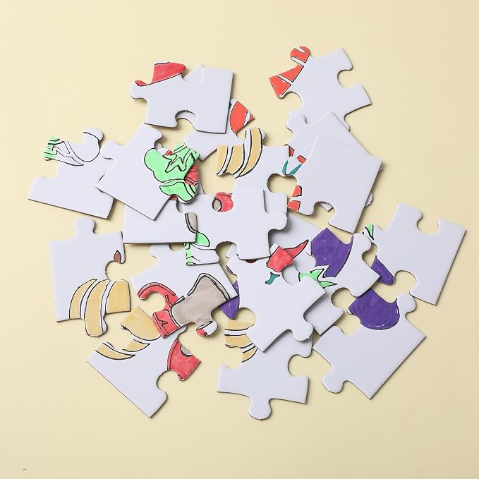 Mr. Pen- Blank Puzzle Bulk, 13 Pack, 20 Pieces/Pack, 5.5 x 8.1 Inch, Arts & DIY - Image 6