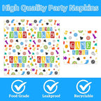 Game Night Decorations Birthday Party Decor 40Pcs Disposable Play Games Plates - Image 4