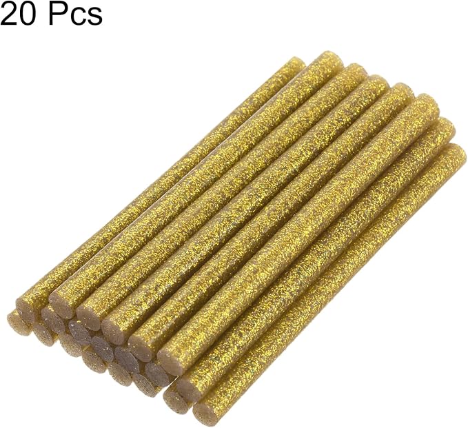 uxcell 20pcs Hot Glue Sticks for Glue Gun 7mm/0.27-inch x 8-inch Mini Hot Melt - Image 3