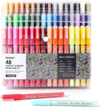 Grabie Acrylic Paint Pens Markers, 0.7 mm, Extra Fine Tip Drawing Markers by Grabie