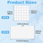 Joez Wonderful 4 Sheets Foam Adhesive Squares, 0.63in & 0.24in - Image 2