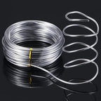 TecUnite Aluminum Craft Wire for Sculpting Armature Bendable Craft Wire for DIY - Image 4