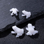 Woohome 7 PCS 3D Resin Mould Filler Casting Moulds, Mini Frog Snails Horse - Image 4