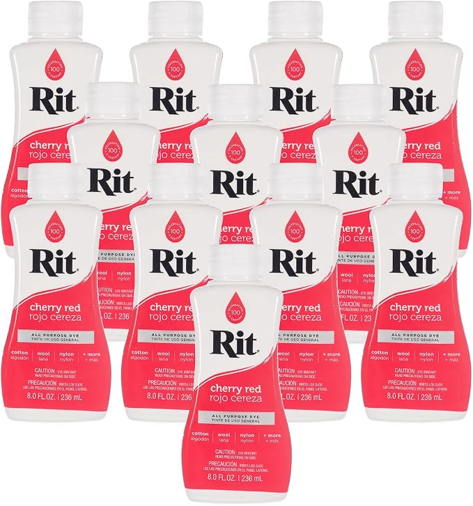 Rit Dye – 8 Oz. Liquid Fabric Dye by CraftCounty