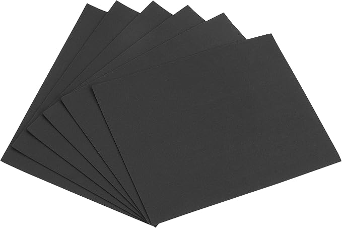 uxcell Black EVA Foam Sheets 11 x 8 Inch 1.7mm Thickness by uxcell