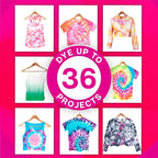 Tulip One Step Tie Dye Kit: Tie Dye Party Supplies, 18 bottles - Image 5