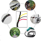 CSZD Spiral Cable Wrap, 10ft – 1/4 inch Spiral Wire Wrap Cord Covers Bundle - Image 7
