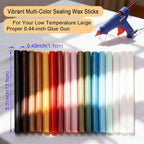 Wax Seal Stick, 15 Pieces Glue Gun Wax Seal Sticks - Image 3