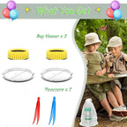 Bug Viewer for Kids 3X Magnifying Insect Observation Kit Built-in 7cm Ruler - Image 6