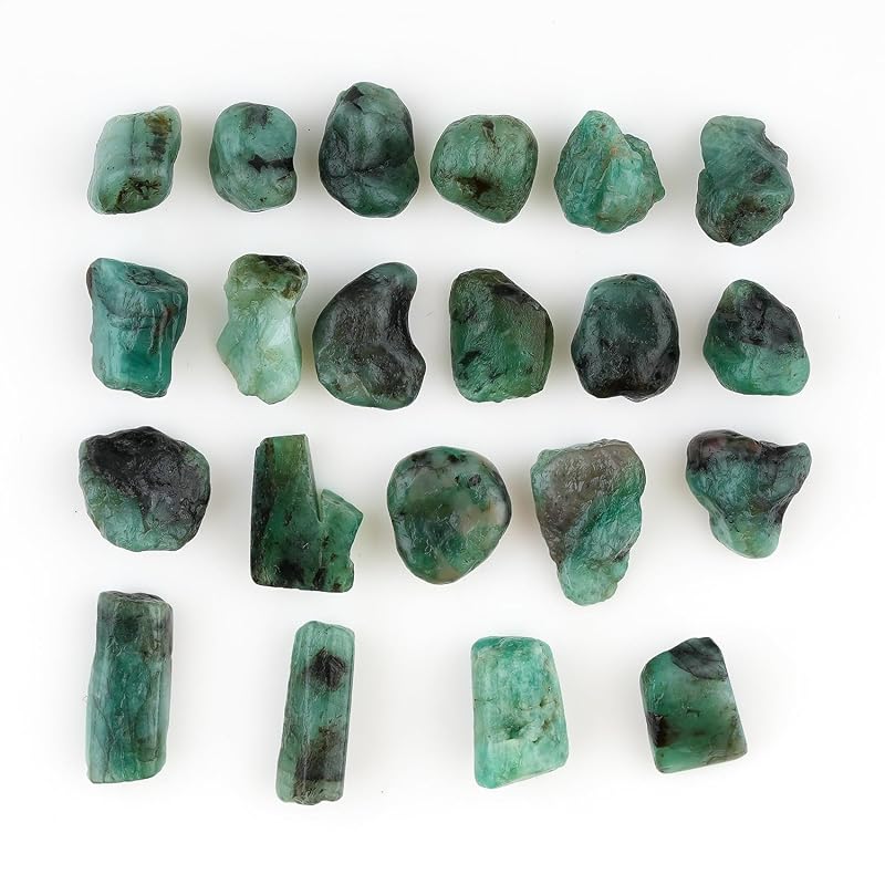ColouredRocks 50 carats. EMERALD Crystals, Raw Stones, Rough Gemstones - Image 4