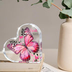 Christian Gifts for Women, 4 Inch Butterfly Acrylic Keepsake, Inspirational - Image 4