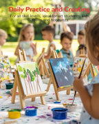 Canvas Boards for Painting 72 Pack, 5x7 Inch Panels, 100% Cotton White Blank - Image 7
